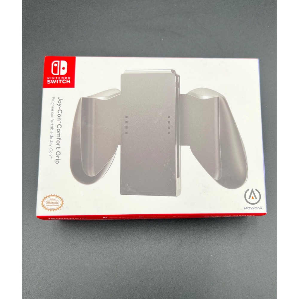 PowerA Nintendo Switch Joy-Con Comfort Grip Black 1501064-01 Official Licensed